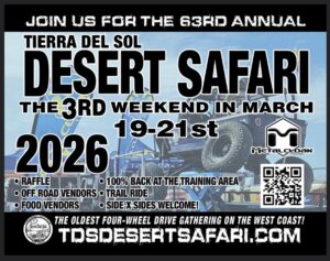 Desert Safari at OWSVRA