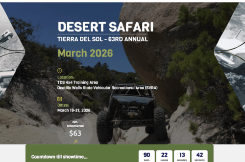 TDS Desert Safari - Register Now